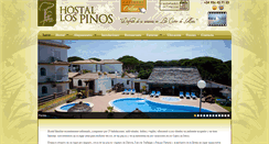 Desktop Screenshot of hostalospinos.com